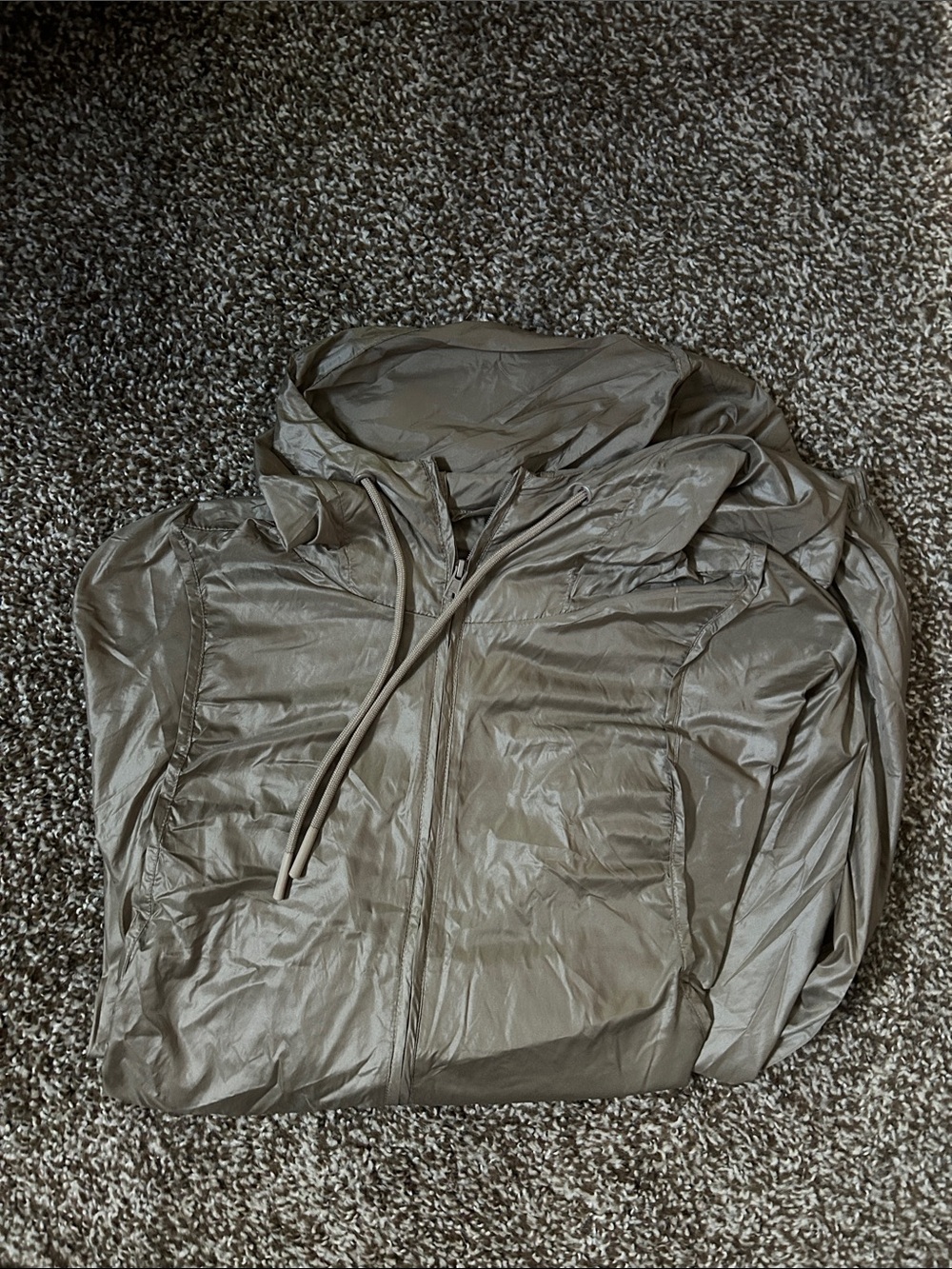ALO Yoga Light Taupe Windbreaker Jacket
